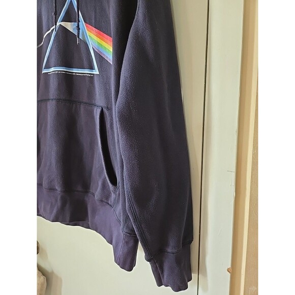 Pink Floyd Hoodie Mens Large Rockware Anthill Dark Side L Pullover 2005 Print 3D - Picture 6 of 11